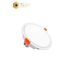 TLUX 15W LED Epistar Removable Light Body Fixed Frame Round Recessed Downlight