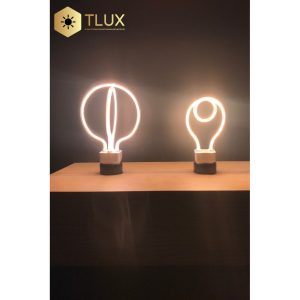 TLUX Decorative LED Soft Spiral Filament Glass Tubing E27 Bulb Series