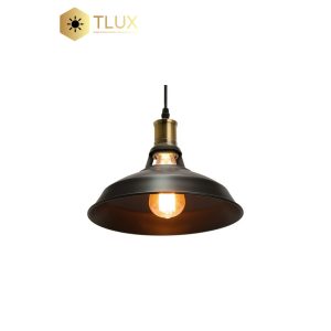 Metallic Barn Slot Torch Shape Pendant Light Fixture