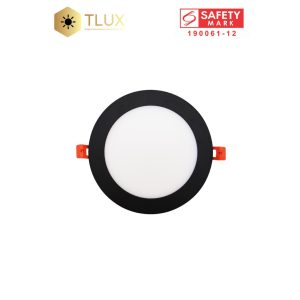 TLUX Safety Mark LED Epistar Tricolour Preset Recessed Panel Downlight
